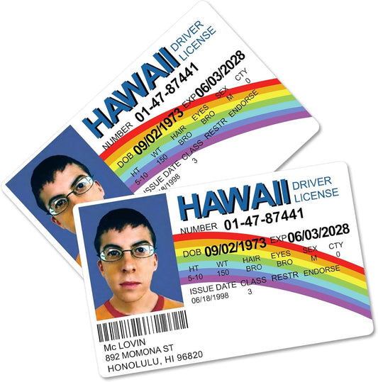 McLovin Novelty Card